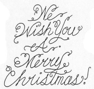 Unmounted-Rubber-Stamp-Christmas-Stamps-Sayings-We-Wish-You-A-Merry ...