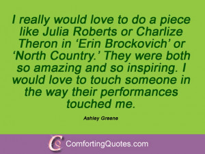 Ashley Greene Quotations