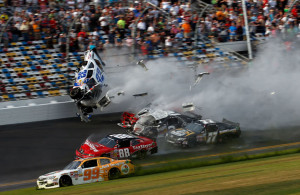 Frightening Daytona crash leaves at least 11 fans injured [w/video ...