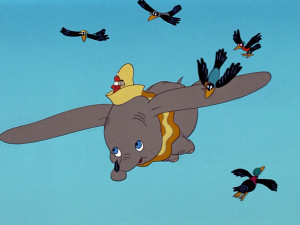 Screencap from Dumbo 's 60th Anniversary Edition DVD, released in 2001
