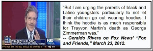 Today’s Quote: Geraldo Rivera on Hoodies