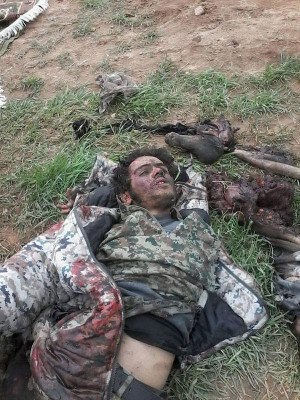 some isis terrorists killed by the ypg die isis scum die fuckyeah