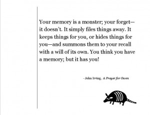 ... memory; but it has you!