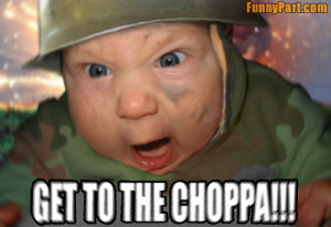 Army Baby Funny Picture