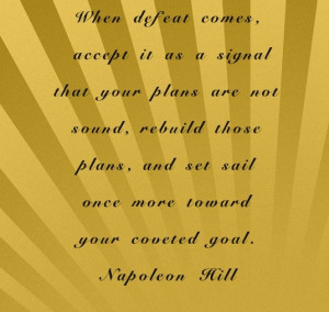 Napoleon hill, quotes, sayings, plans, goal, wisdom