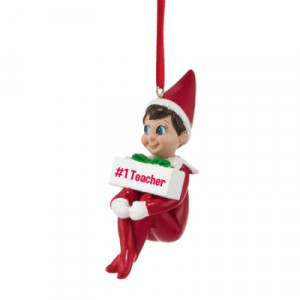 Elf on the Shelf Sayings Ornament