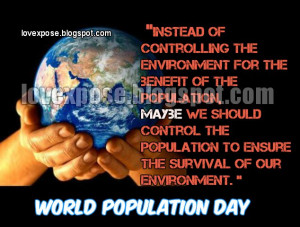 World Population Day Quotes Image | Lovexpose wallpaper love sweet ...