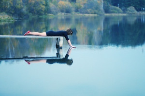 beautiful, cool, fashion, girl, green, hipster, indie, lake, nature ...