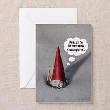 Cool Gnome Greeting Card