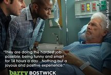 Quote from Barry Bostwick who played the owner of the theatre in Psych ...