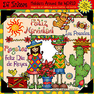 ... Mexican Christmas traditions, learn about Christmas, Christmas borders