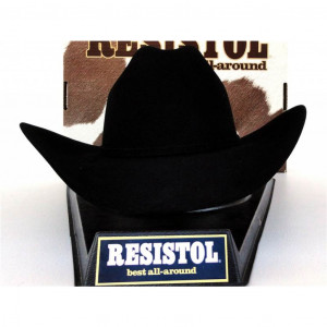 Cowboy Hats / Resistol Cowboy Hat 4X Beaver Fur Felt Black Turner ...