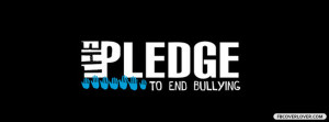 Click below to upload this The Pledge To End Bullying Cover!