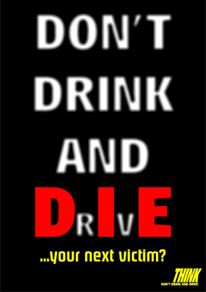 Drink Driving Poster 1 by Erador