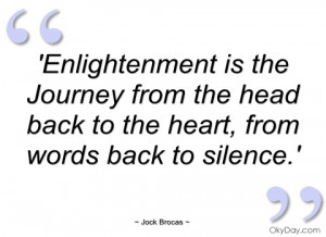 enlightenment is the journey from the
