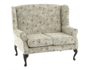 Queen Anne Settee Sofa