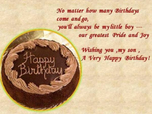 Birthday Quotes for Son, Birthday Quotes, Birthday Wishes