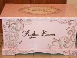 custom-hope-chest-or-toy-box-with-a-verse-of-your ...
