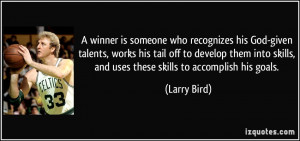 God-Given Talent quote #1
