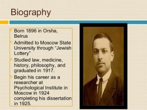 Vygotsky Quotes Biography born 1896