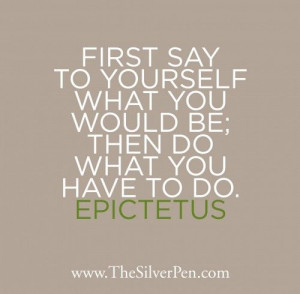 Breast Cancer Inspirational Quote, Epictetus