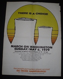 Anti Nuclear Power 1979 Protest Rally Poster - Jane Fonda, Dick ...