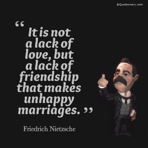 Friedrich Nietzsche #quote about marriages