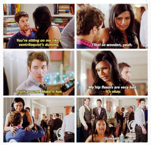 Omg poor mindy!! But I'm loving the mindy and Peter friendship