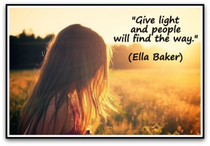 Will and Ella Baker Give People the Way Find Light