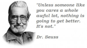 Dr. Seuss Words of Wisdom --quotes-- ----VISUALIZATION PART 124 ...