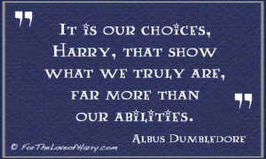 Dumbledore Quote