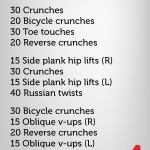 Get what you work for 300 inspired Abs workout Easy to do Abs workout ...
