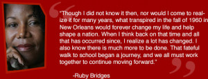 http://www.rubybridges.com/ this quote is from Ruby Bridges.