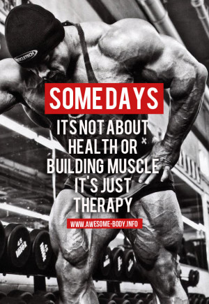 Gym Therapy | Bodybuilding Qoutes