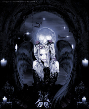 Gothic Angel by pixievamp