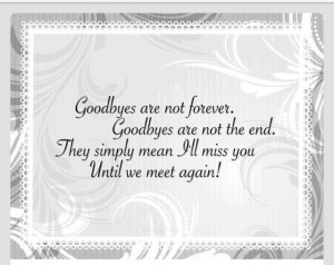 Till we meet again