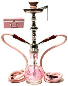 Pink Hookah Pipe with Case - 19
