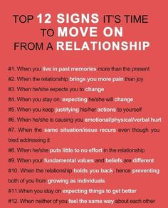 ... Quotes | ... TIME TO MOVE ON FROM A RELATIONSHIP - LOVE QUOTES » My