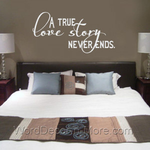 Bedroom Wall Decals Removable Vinyl Wall Word Decor & Wall Quotes