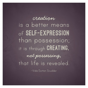 quote | vida dutton scudder