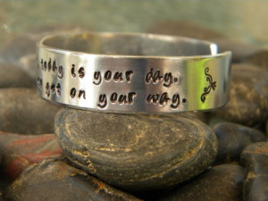 Graduation Dr. Seuss quote bracelet - You're off to great places