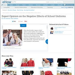 Negative School Uniforms Quotes