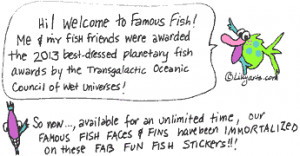 ... Cartoon Fish Pictures and Tropical Fish Stickers with funny fish names