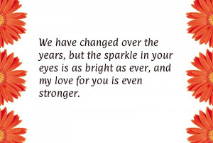 Anniversary love quotes for her