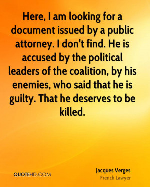 Here, I am looking for a document issued by a public attorney. I don't ...