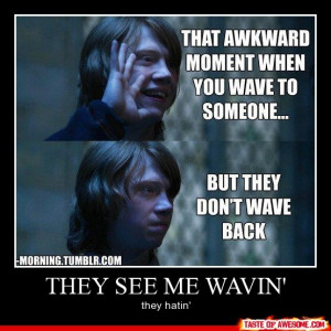 awesome, awkward, harry potter, hatin, moment, ron weasley, rupert ...