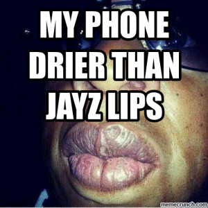 Jay Z Lips Meme Croissant