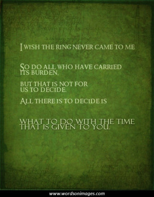 Love quotes lord of the rings