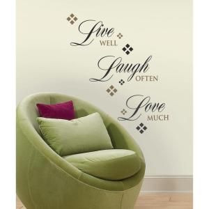 ... Laugh Peel and Stick 22-Piece Wall Decals-RMK1396SCS at The Home Depot