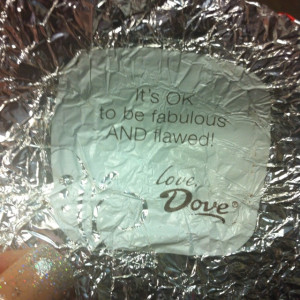 It's okay to be flawed and fabulous.